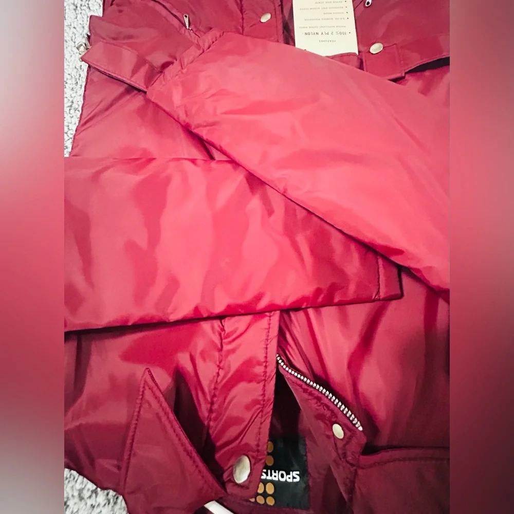Rare Sportsmaster Red Jacket from 1960s (reworked beautifully) Vintage - Picture 13 of 16